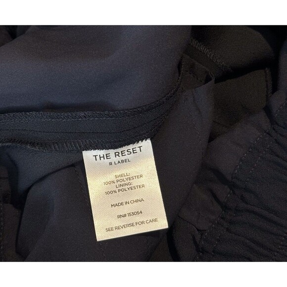 The Reset R Label Womens Pant Blue Jogger Drawstring Pockets Casual Size Small - Picture 8 of 9